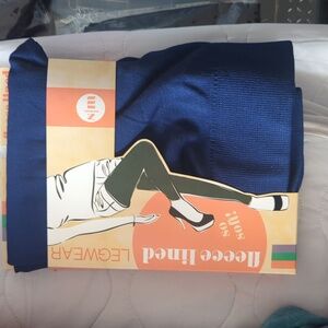 Blue Star Fleeced lined leggings